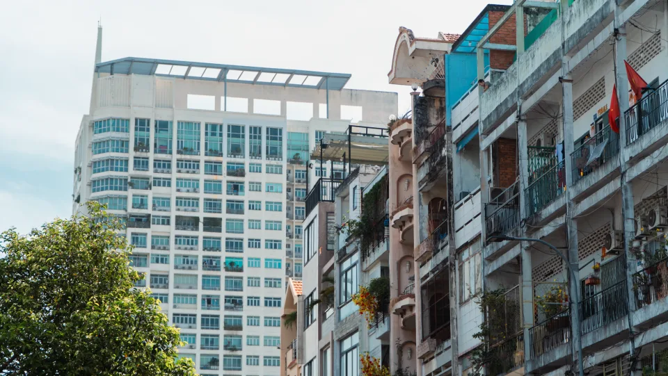 Đất trống chưa san lấp — trước